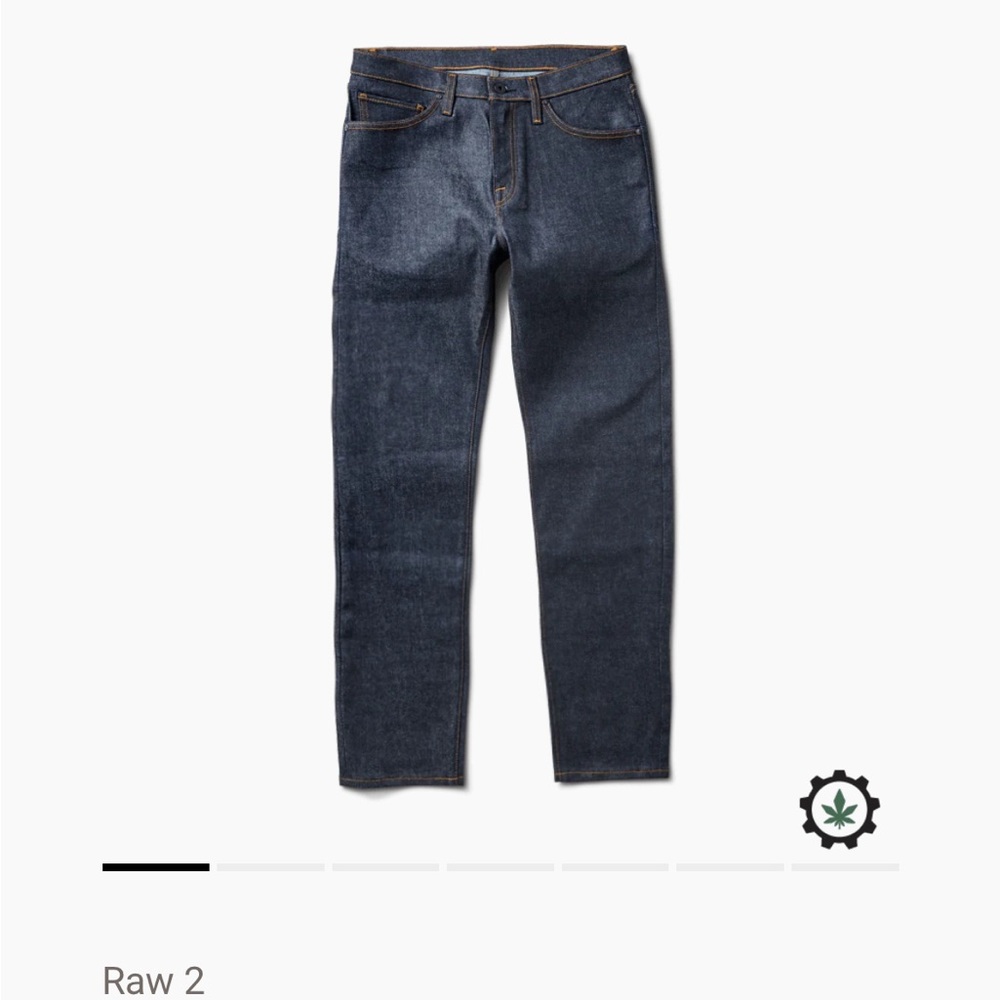 Roark Jeans Raw Denim Hwy 133 Slim Straight Standard fit 31” W